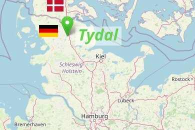 Tydal in Schleswig-Holstein (c) osm.org Mitwirkende