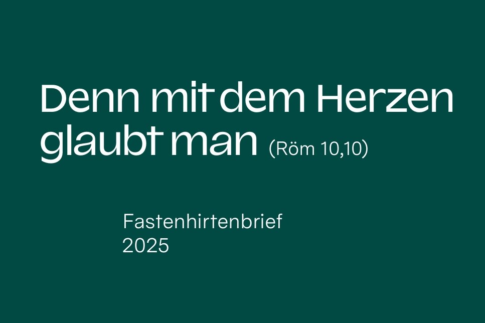 Fastenhirtenbrief 2025 (c) ebk